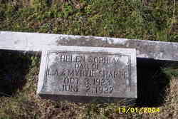 Helen Sophia Sharpe 