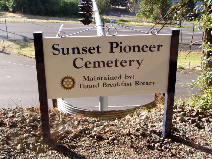 Sunset Pioneer Cemetery