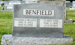 Clara <I>Fox</I> Benfield 