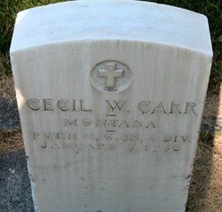 Pvt Cecil W Carr 