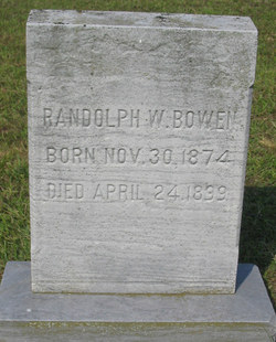 Randolph W. Bowen 