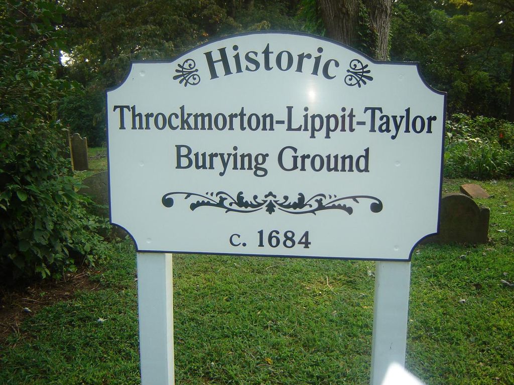 Throckmorton-Lippit-Taylor Burial Ground