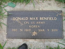 Donald Max Benfield 
