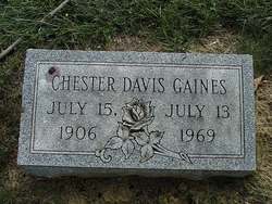 Chester Davis Gaines 
