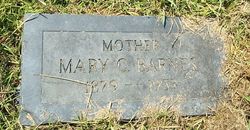 Mary C. <I>Snyder</I> Barnes 