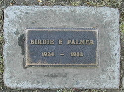 Birdie Faye <I>Vail</I> Palmer 