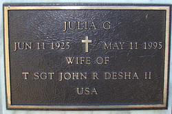 Julia G Desha 