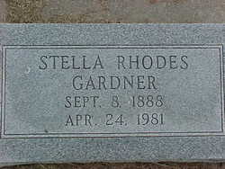 Stella <I>Rhodes</I> Gardner 