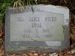 Ida Alice <I>Wilks</I> Dyal 
