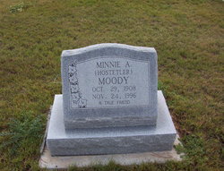 Minnie Alice <I>Hostetler</I> Moody 