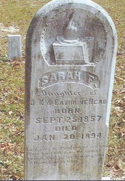 Sarah Frances Head 