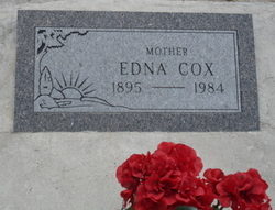 Edna <I>Cutler</I> Cox 