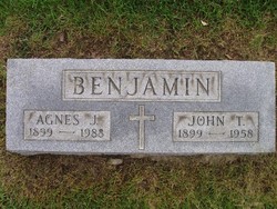 Agnes <I>Johannessen</I> Benjamin 