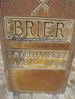 Joseph M Brier 