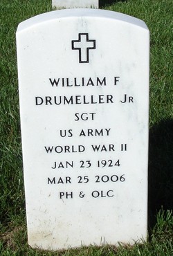 Sgt William F. Drumeller Jr.