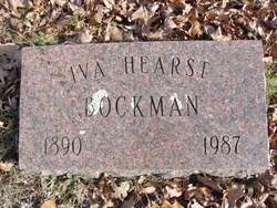 Iva <I>Reeve</I> Hearst Bockman 