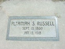 Altamiah Sophia <I>Billingsley</I> Russell 
