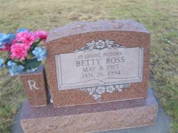 Nancy Elizabeth “Betty” Ross 