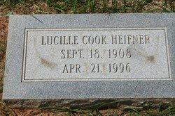Lucille <I>Cook</I> Heifner 