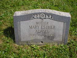 Mary Esther <I>Simpson</I> Adams 
