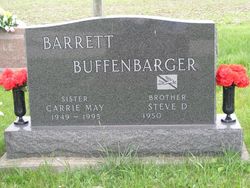 Carrie May <I>Buffenbarger</I> Barrett 
