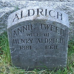 Annie <I>Tweed</I> Aldrich 