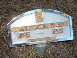 Alta Maria Blake 