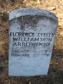 Florence Evelyn <I>Williamson</I> Arrowood 