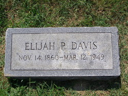 Elijah P Davis 