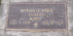 Myron J Davis 