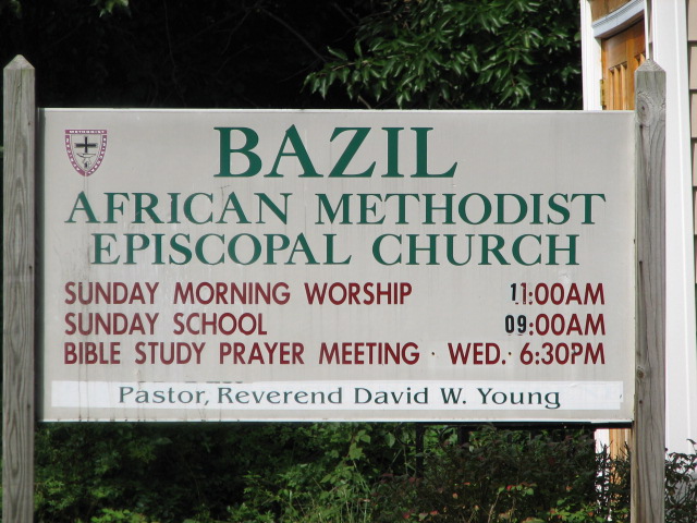 Bazil African Methodist Episcopal Church Cemetery