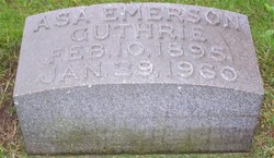 Asa Emerson Guthrie 