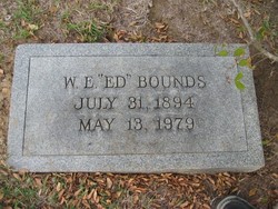 William Edward “Ed” Bounds 