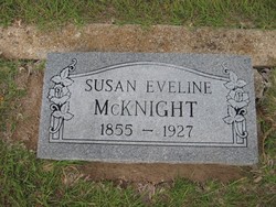 Susan Eveline <I>English</I> McKnight 