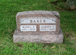 Albert Frank “Bert” Baker 