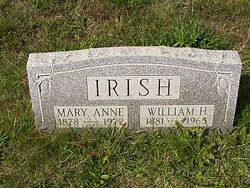 Mary Anne <I>Lombard</I> Irish 