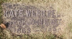 Catherine E “Kate” <I>Webb</I> Beggs 
