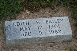 Edith F. <I>Nevills</I> Bailey 