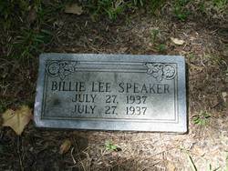 Billie Lee Speaker 