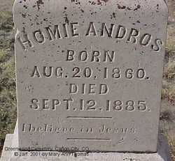 Richard Henry Home “Homie” Andros 