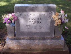 Jeanette <I>Watson</I> Capps 