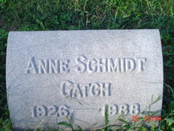Anne Clark <I>Schmidt</I> Gatch 