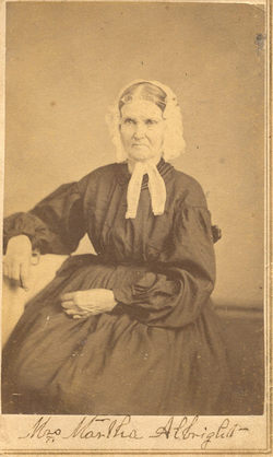 Martha Ann <I>Prestwood</I> Albright 