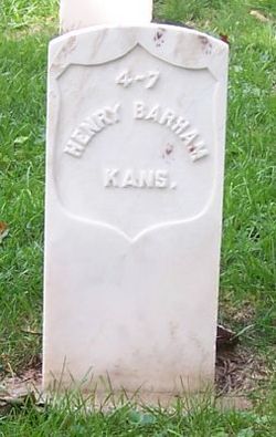 Pvt Henry Barham 