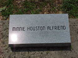 Mary O. “Minnie” <I>Houston</I> Alfriend 