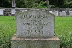 Frances <I>Steman</I> Haldeman 
