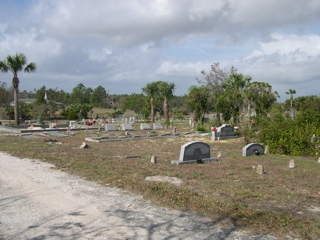 Winter Beach Cemetery