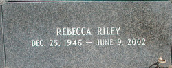 Rebecca Riley 