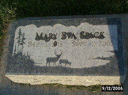 Mary Eva <I>Ellsworth</I> Spack 