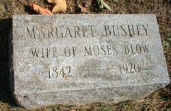 Margaret <I>Bushey</I> Blow 